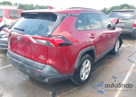 2021 Toyota Rav4 Hybrid Le из США, поврежденный, VIN 4T3LWRFV9MU014970